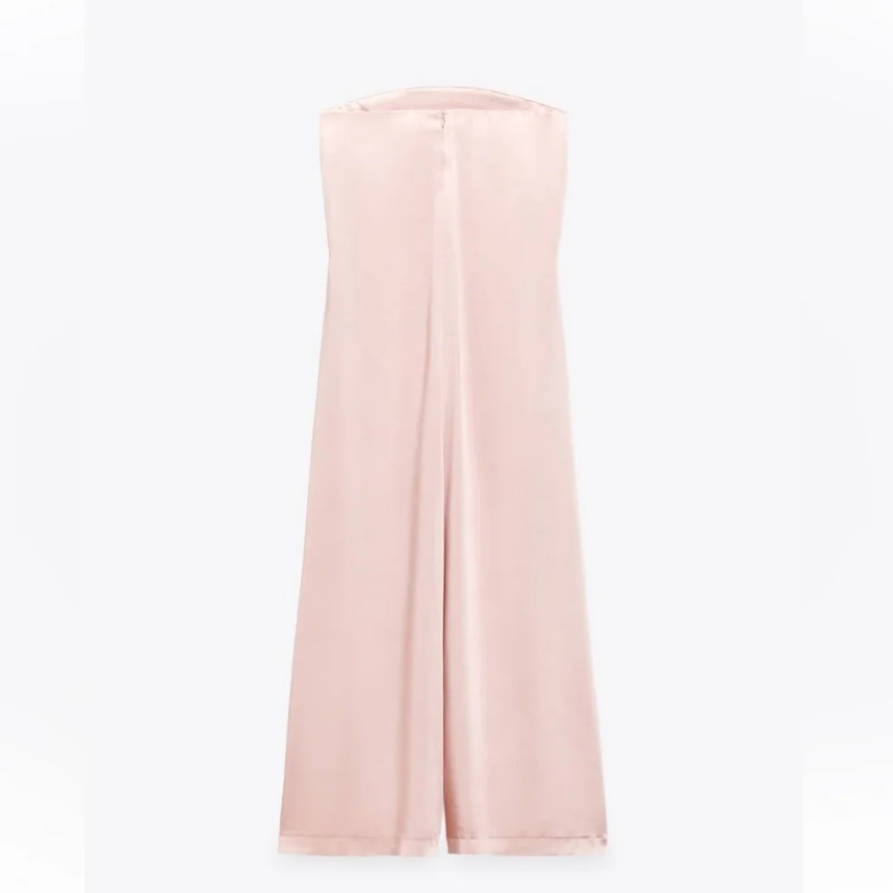 Zara * Long Jumpsuit Pale Pink Size XS and S
